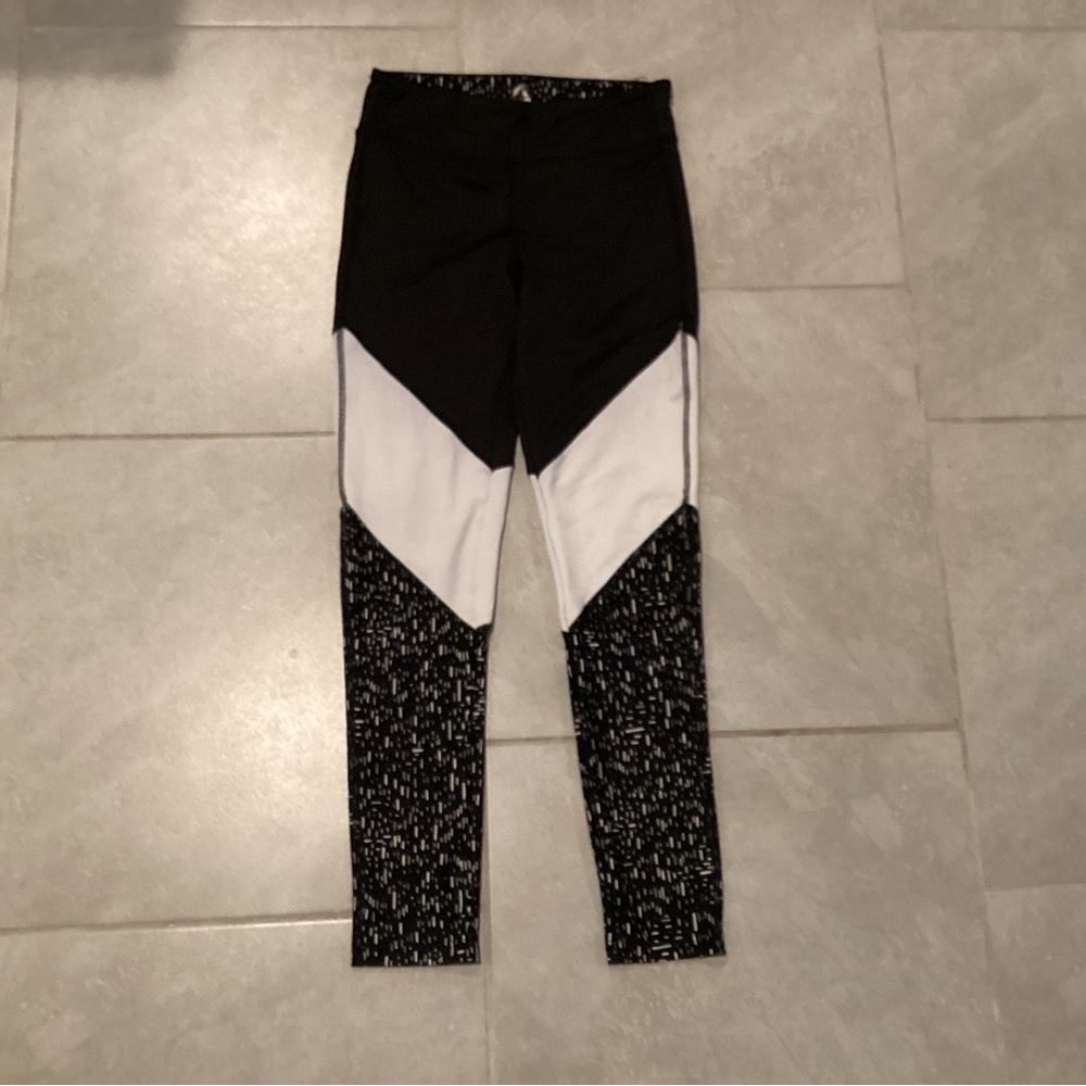 Stylish Black and White Leggings